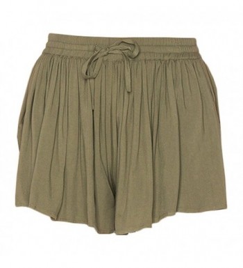 AOMEI Summer Pleated Casual Shorts