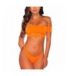 Womens Strapless Shoulder Swimsuit Beachwear