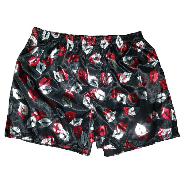 Valentines Metallic Kisses Boxer Shorts