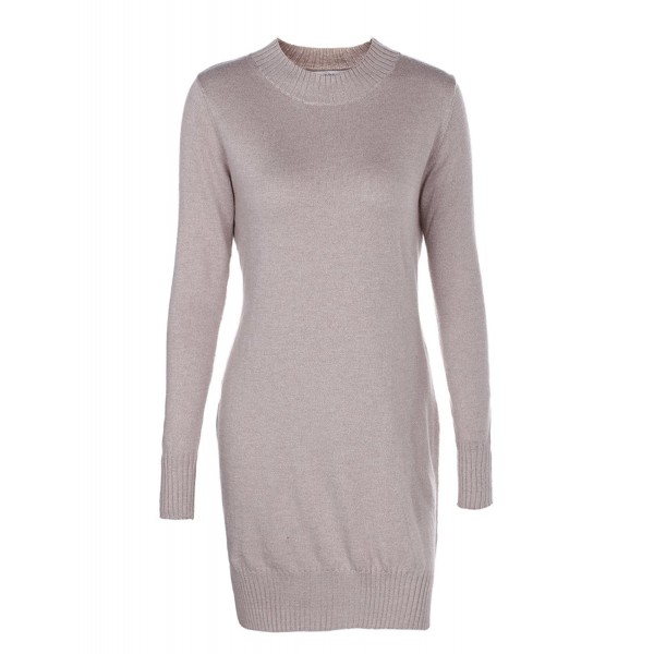 ADAMARIS Women Crew Sweater Dress