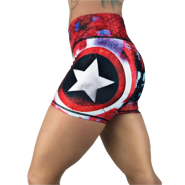 Activewear Captain America Superhero Crossfit