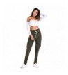 VWIWV Fashion Stretch Drawstring Joggers