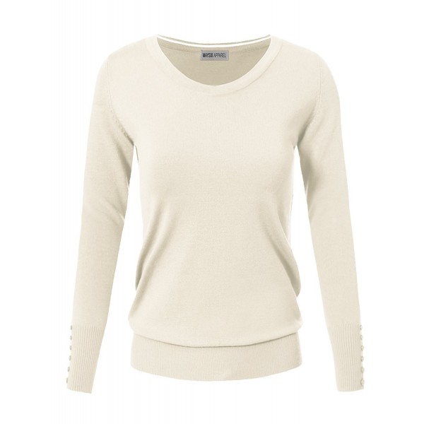 MAYSIX APPAREL Womens Pullover Sweater