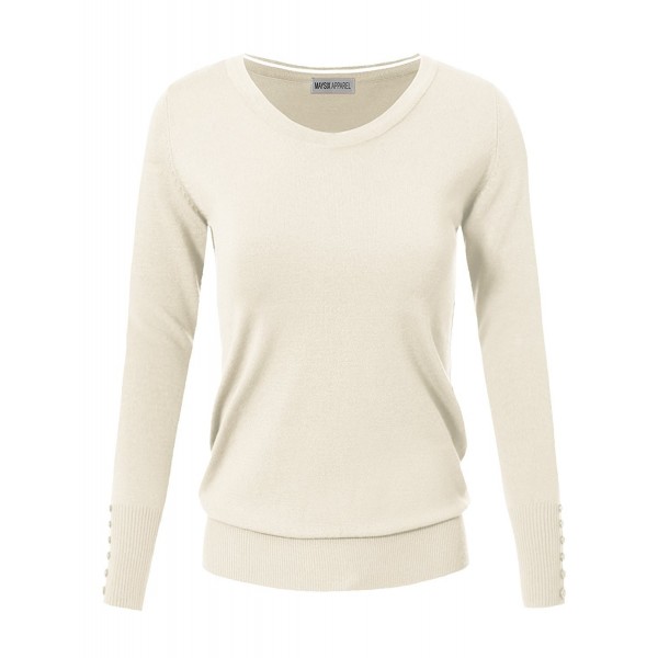 MAYSIX APPAREL Womens Pullover Sweater