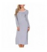 Skylin Sleeve Sleepwear Womens Nightgowns