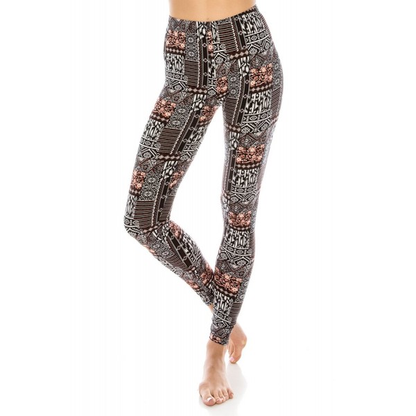 ALWAYS Women Stretch Printed Leggings ALWAYS Women Stretch Printed Leggings