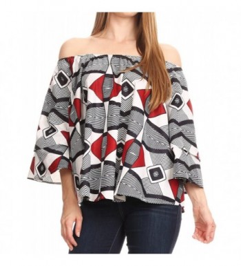 Sakkas WRT166 Off Shoulder Sleeve African