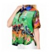 Leela Sleeve Button Tropical Carribean