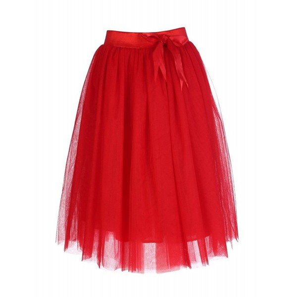 Wedding Tulle Length Party Skirt