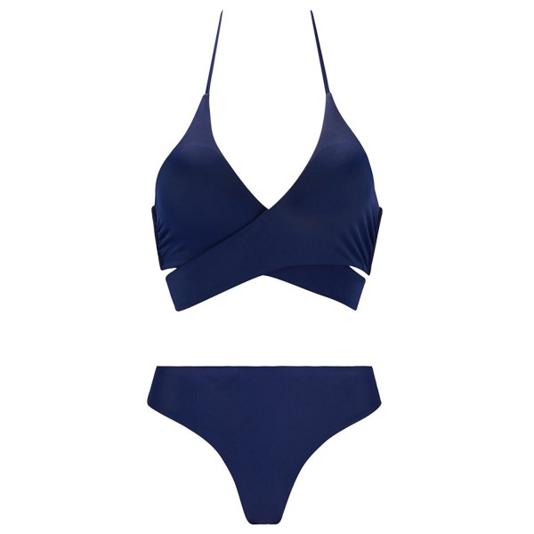 stripsky Brazilian Swimsuit Blue XL