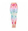 Jescakoo Rainbow Tie Dye Printed Stretch