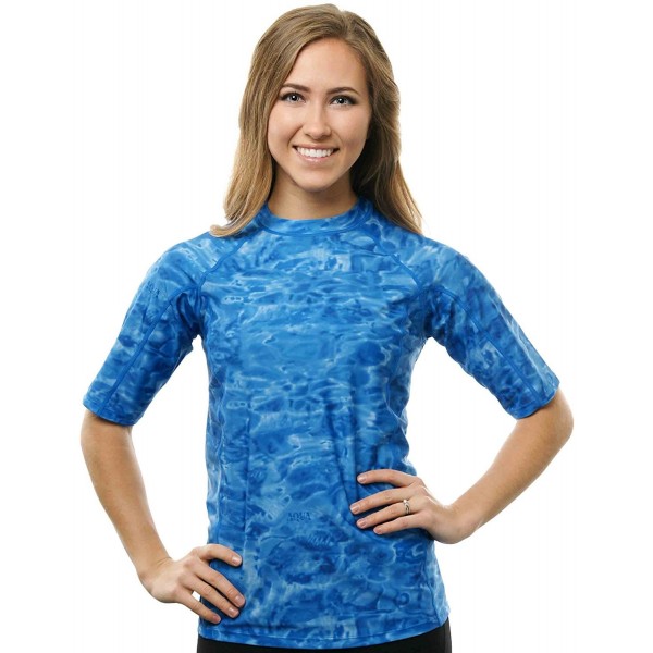 Aqua Design Womens Rashie Ripple