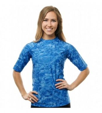 Aqua Design Womens Rashie Ripple