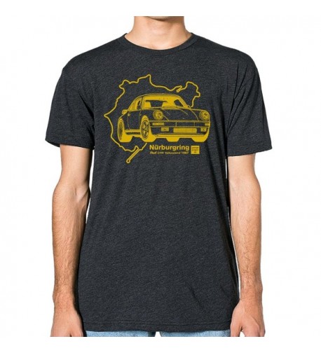 GarageProject101 Porsche yellowbird T Shirt Heather