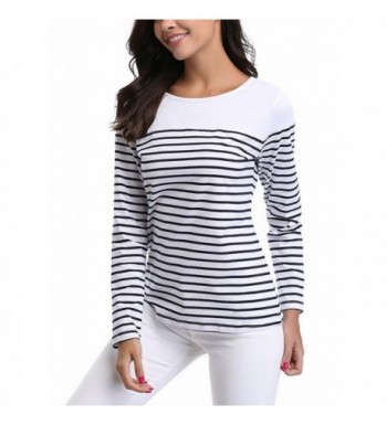 MISS MOLY Womens Striped T shirt