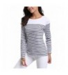 MISS MOLY Womens Striped T shirt