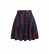 HOTOUCH Womens Waisted Check Print