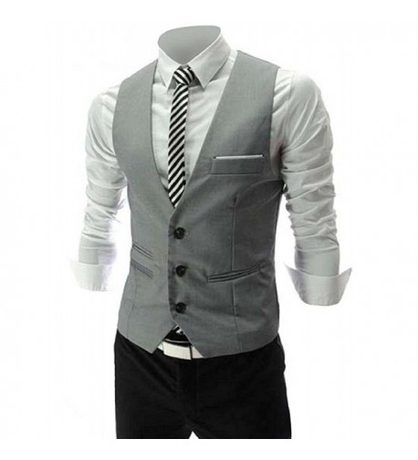 PXS V Neck Sleeveless Business Waistcoat