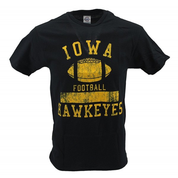 America Hawkeyes Football T Shirt Black