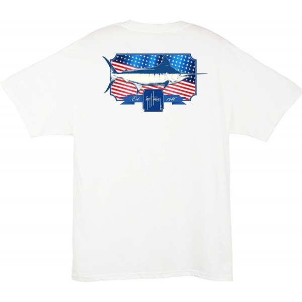 Guy Harvey Spangled Pocket T shirt