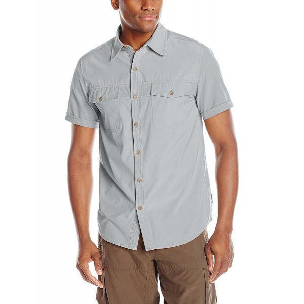 Men's Diablo Short Sleeve Shirt - Light Pewter - CH12126AGZ5