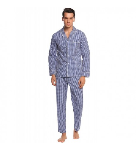 Ekouaer Pajama Pants Sleepwear Blue