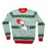 Unicorn Rudolph Christmas Sweater Large