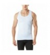 TM MUN04 WHT_X Large Tesla Sleeveless Compression Baselayer