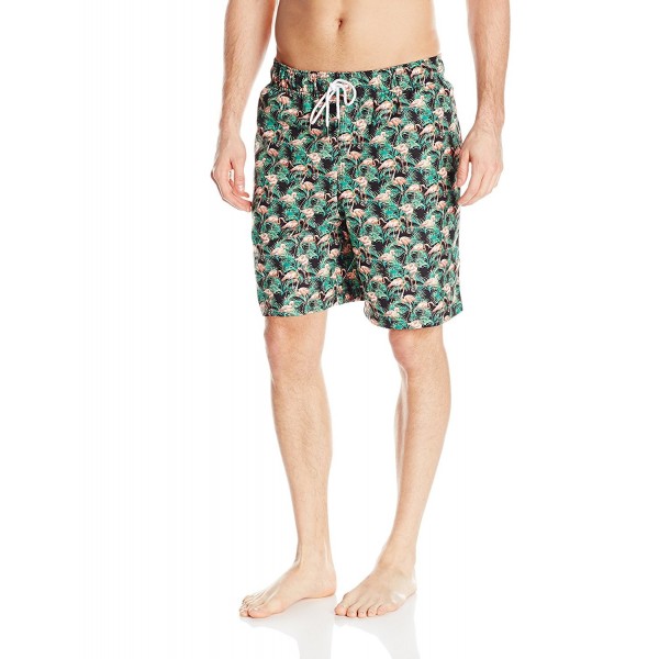 Margaritaville Mens Flamingo Swim Trunk