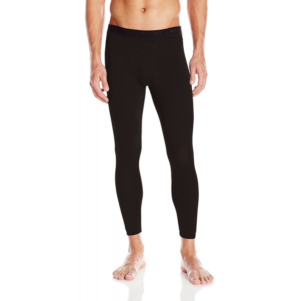 Men's Flex Fit Lightweight Baselayer Long Pant - Black - CL1275OZDHF