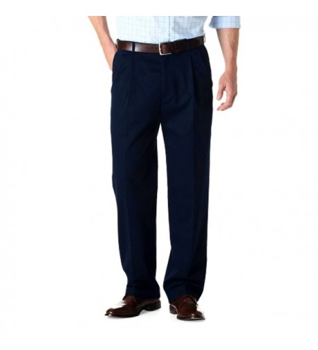 Haggar Work Weekend Pleated Pants