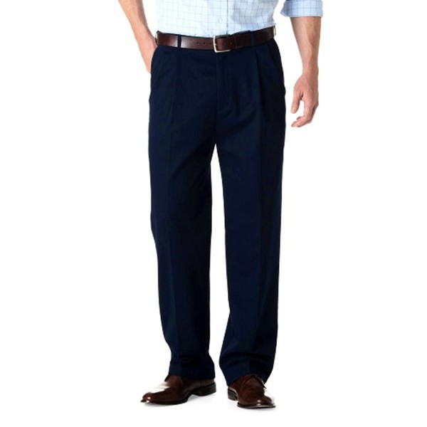 Haggar Work Weekend Pleated Pants