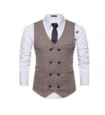 Pumpkin Brother Business Breasted Waistcoat