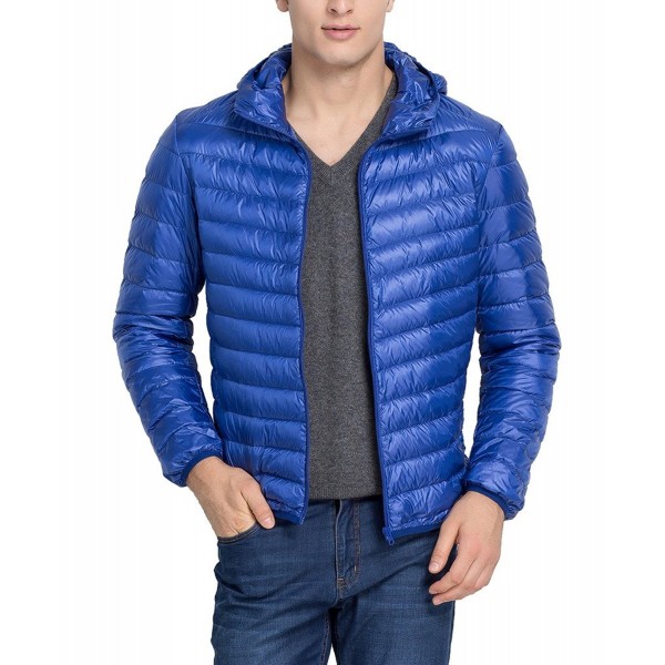 Cheering Hooded Thicken Outwear Sapphire