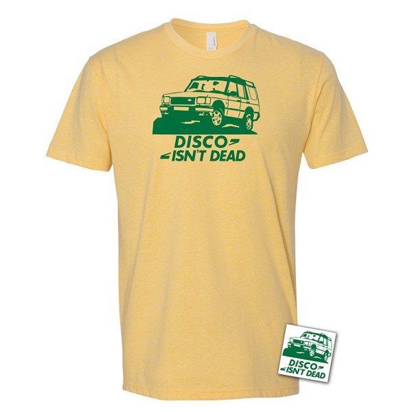 Disco T Shirt Sticker Discovery Offroad