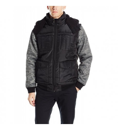 Southpole Padded Jacket Black Large