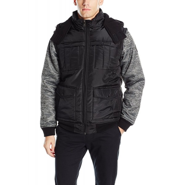 Southpole Padded Jacket Black Large