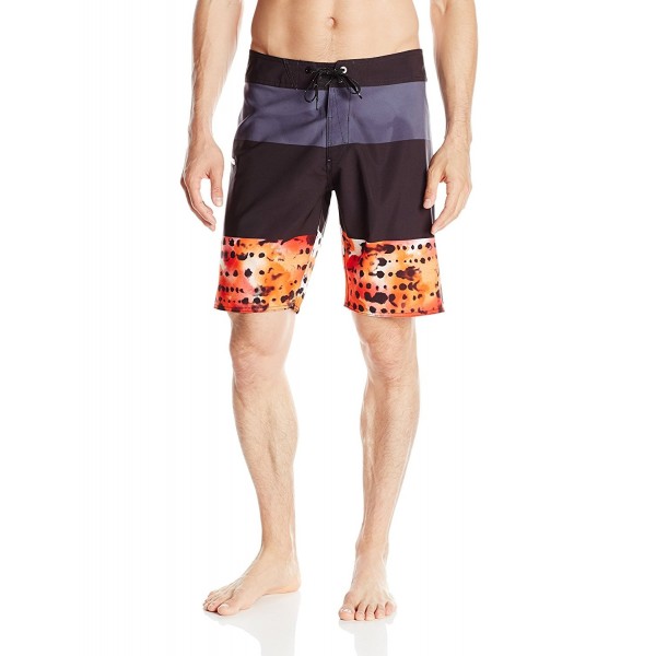 Volcom Mens Macaw Boardshort Charcoal