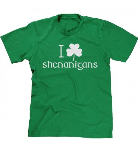 Blittzen Mens Shamrock Shenanigans Green