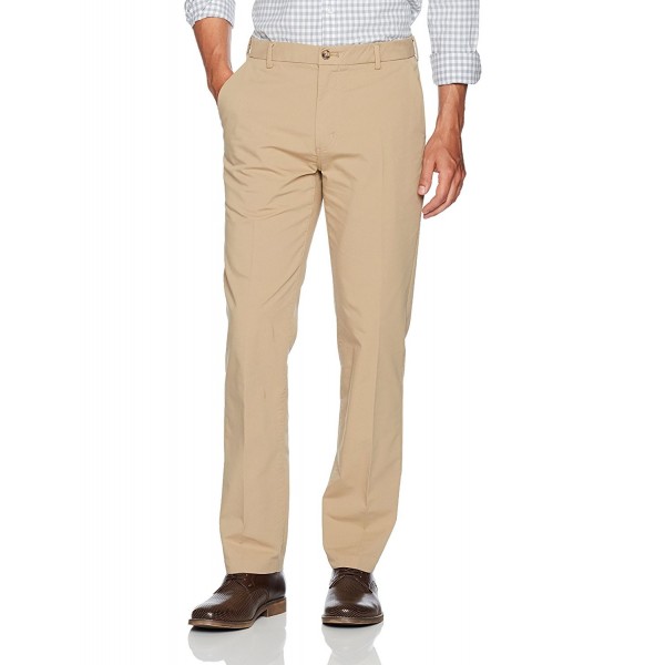 Men's Traveler Non Stop Flat Front Stretch Pant - Cederwood Khaki ...