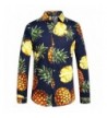 SSLR Pineapple Button Hawaiian Casual