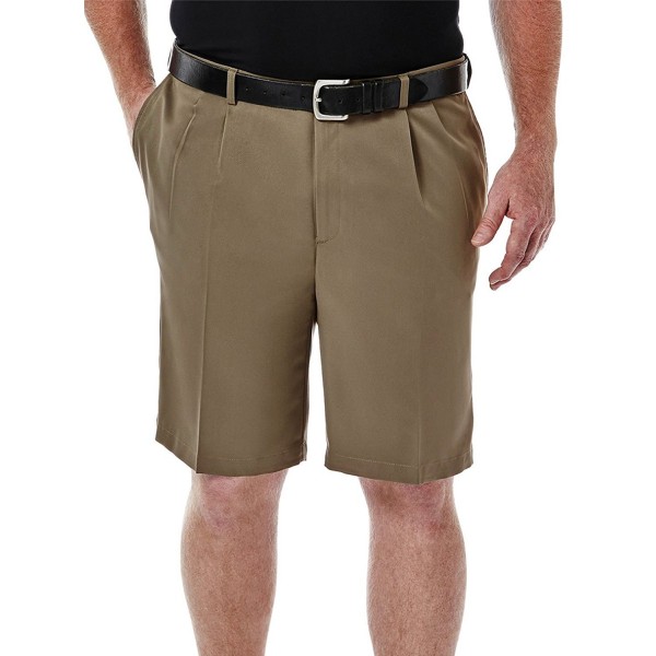 men's haggar pleated shorts