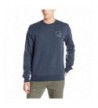 RVCA Skull Embroidered Sweatshirt Midnight