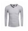 Coofandy Casual Sleeve Solid Pullover