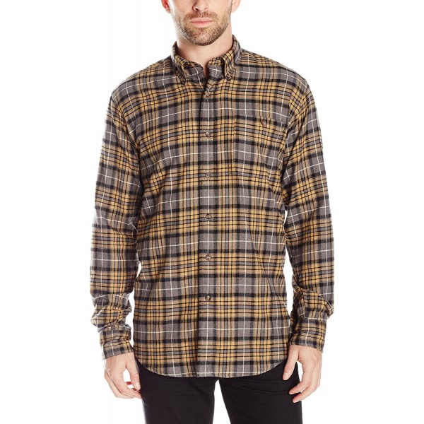 Arrow Sleeve Plaid Flannel Shirt