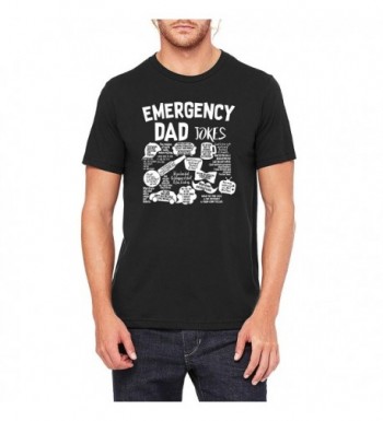 Tee Mens Emergency Jokes TEE 0078 XL Black