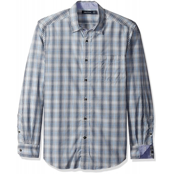 Nautica Classic Summit Plaid Whitecap