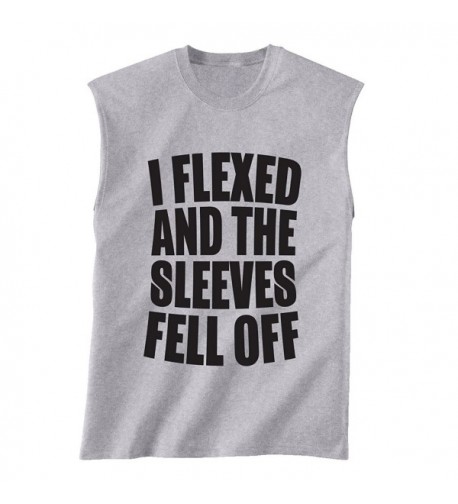 Flexed Sleeves Sleeveless T Shirt Sport