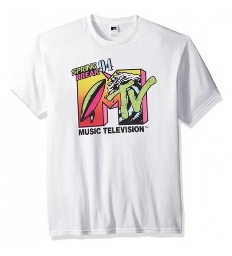 MTV Mens Springbreak T Shirt White