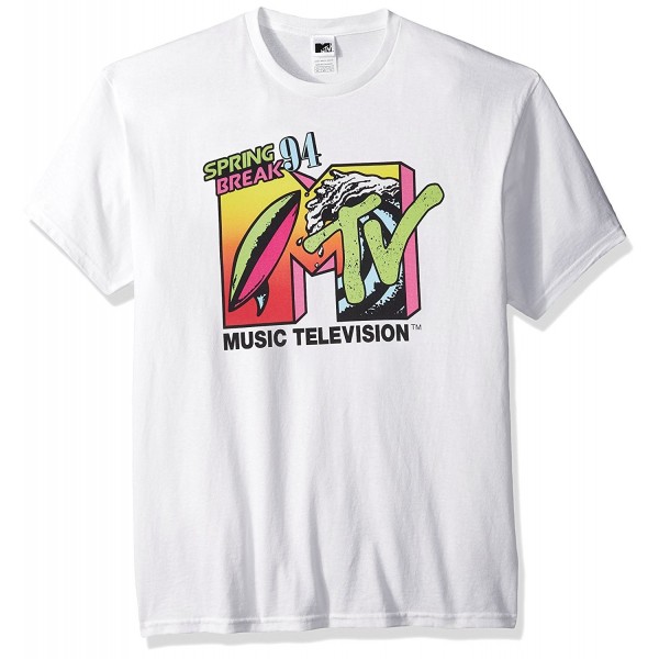 MTV Mens Springbreak T Shirt White